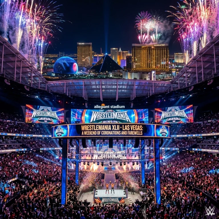WrestleMania XLII · Las Vegas: A Weekend of Coronations and Farewells