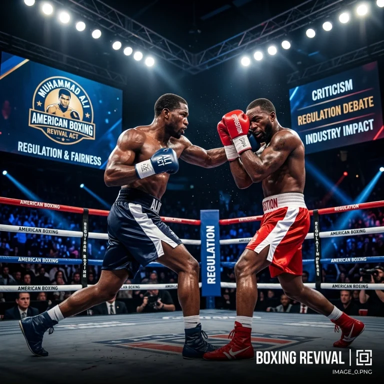 Boxing’s Battle Over the Muhammad Ali American Boxing Revival Act
