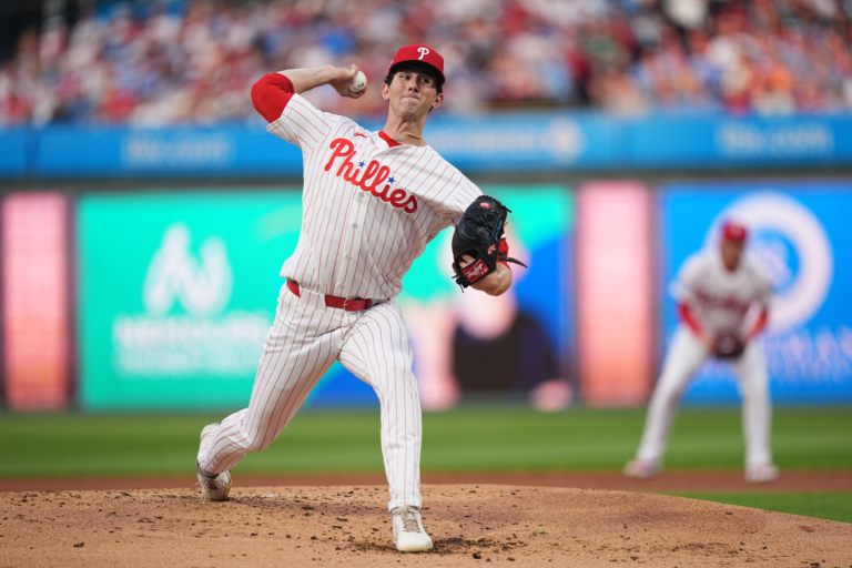 Painter wins MLB debut with 8 Ks, Schwarber homers as Phillies beat Nationals 3