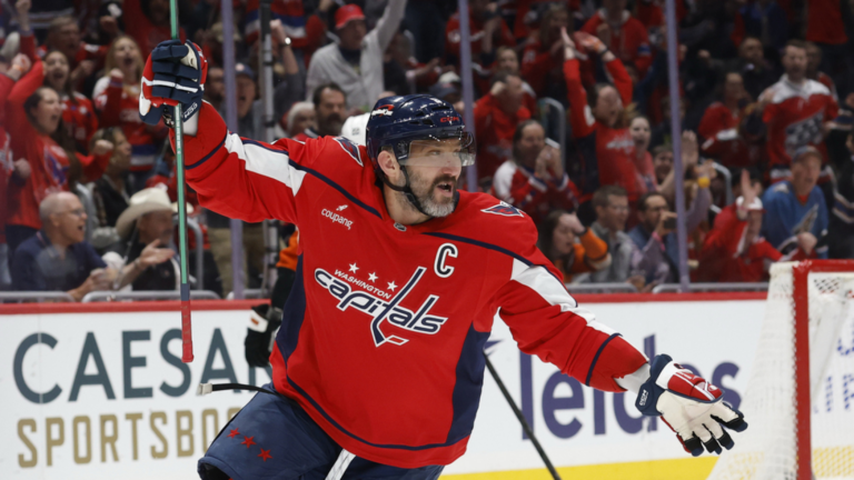 Capitals’ Alex Ovechkin makes more NHL history with another 30-goal season