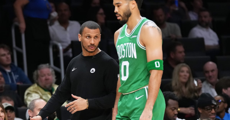 Celtics score 53 points in 1st quarter at Miami, setting club record for opening period