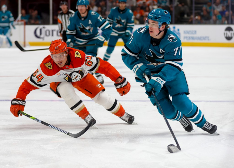 Macklin Celebrini leads dramatic comeback as Sharks beat Anaheim Ducks