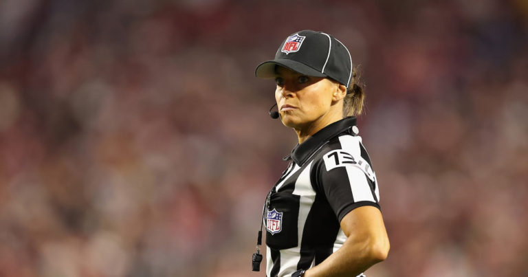 One of NFL’s first female officials alleges gender discrimination, harassment in lawsuit