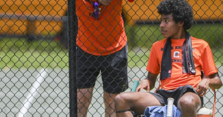 Charlottesville boys tennis navigating lineup shift
