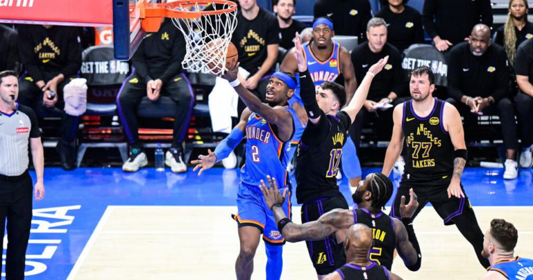 OKC Thunder rolls Lakers 139-96 in NBA playoff primer