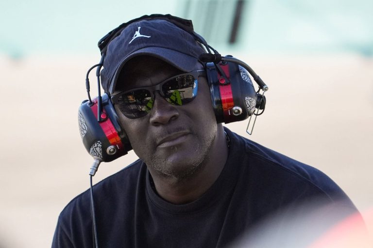 ‘I Should Be Hugging You’: Michael Jordan Consoles Devastated NASCAR Driver for Falling Short of Victory Despite Massive Comeback