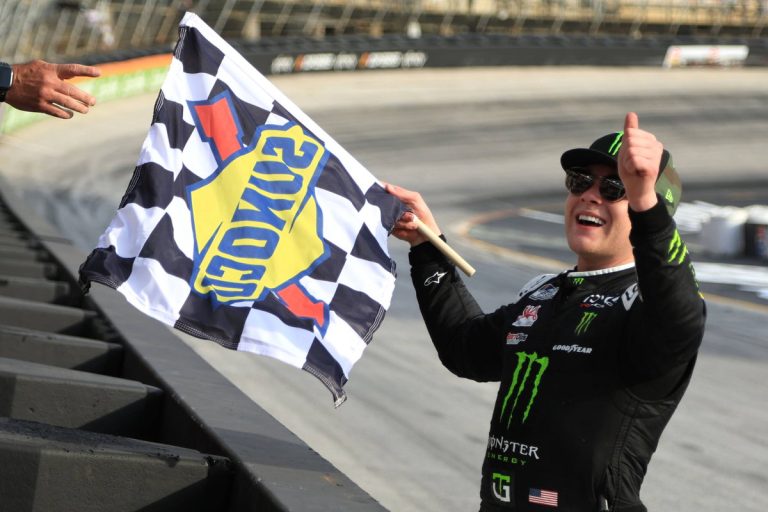 Ty Gibbs Pays Tribute to Late Father Coy In Claiming His First Career NASCAR Cup Race Win