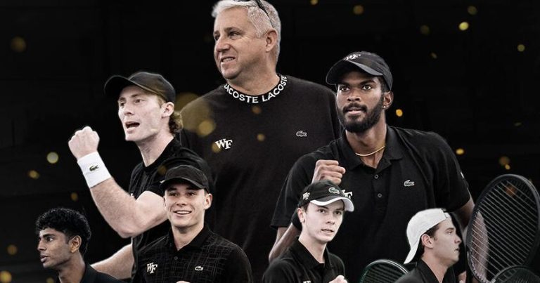 Wake Forest men’s tennis team wins regular-season title