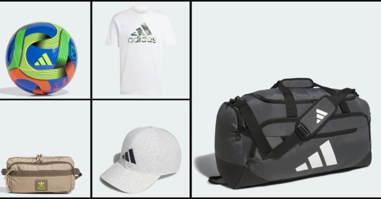 Friday adidas drops: Defender 5 Duffel Bag $30, Major League Soccer Club Ball $22, more from $20