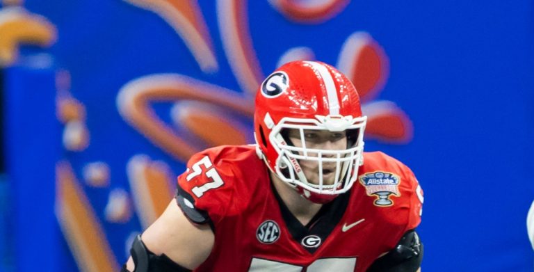 NFL mock draft 2026: Browns select Monroe Freeling, OT, Georgia