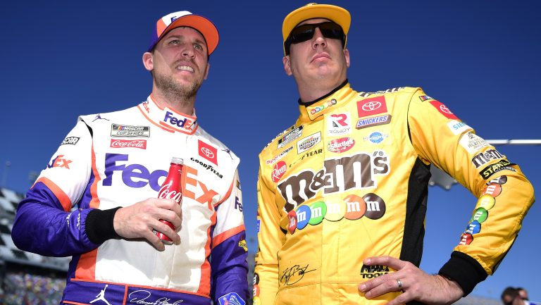 NASCAR Cup Series: Denny Hamlin Slams Kyle Busch, Riley Herbst Clash at Bristol