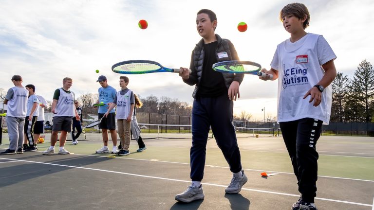 N.J. HS tennis players open their courts – and hearts – through ACEing Autism