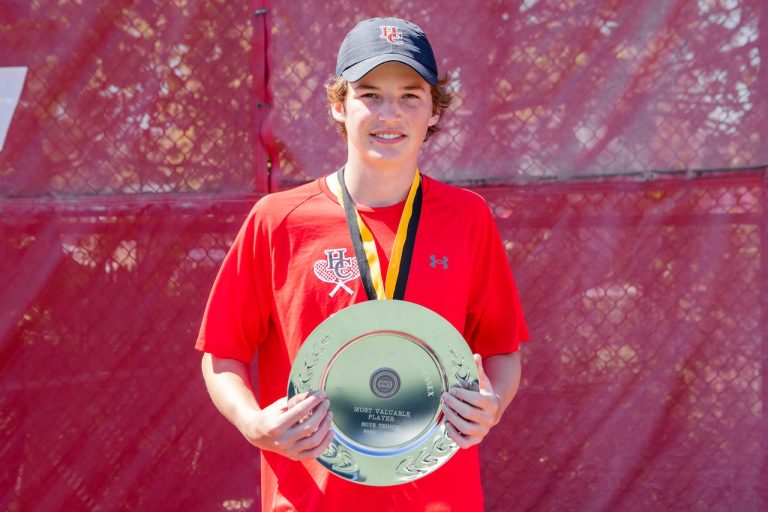 Hunterdon Central boys tennis rules HWS Tournament; 1st singles doesn’t lose a game