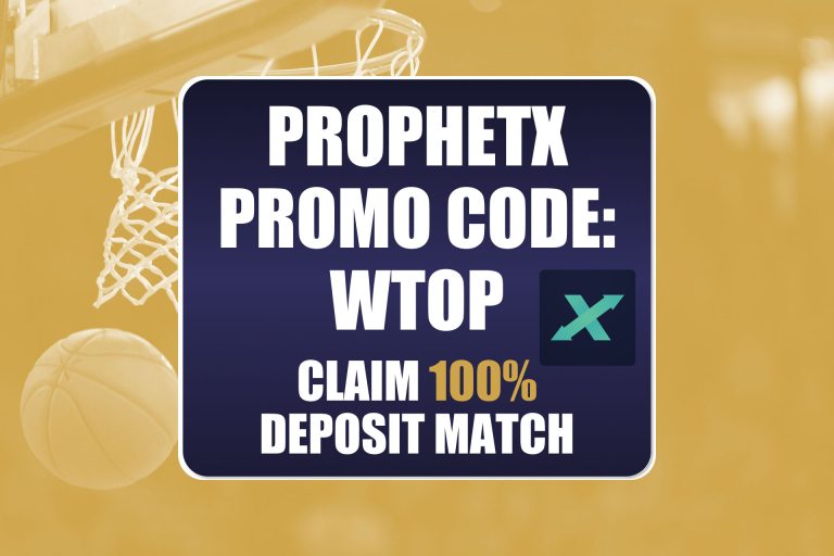 ProphetX Promo Code WTOP: Get 100% Bonus for NBA Playoffs, MLB (April 29)