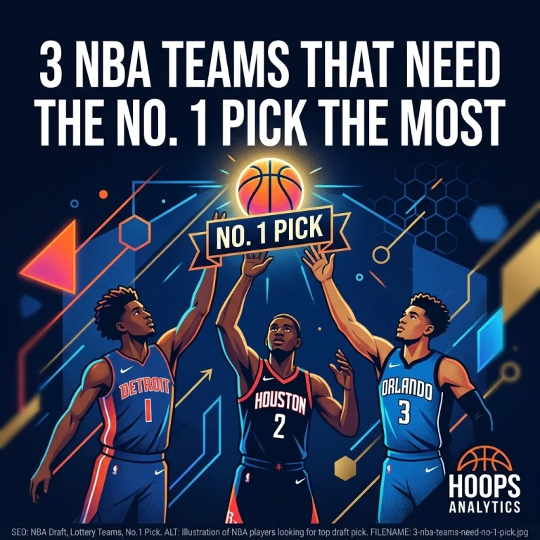 3 NBA Teams That Need the No. 1 Pick the Most