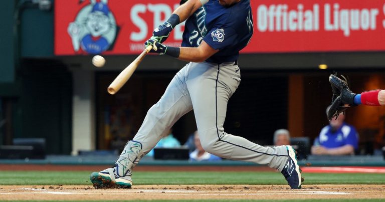 Mariners’ Cal Raleigh out starting lineup again with ‘general soreness’