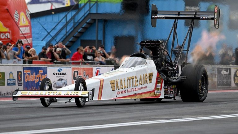 Shawn Langdon breaks NHRA speed record with 345 mph run at South Georgia Motorsports Park