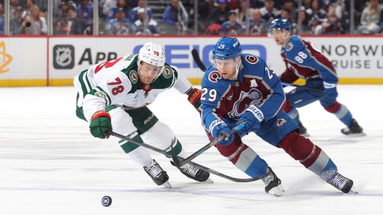 NHL EDGE stats behind Avalanche-Wild Game 1 thriller