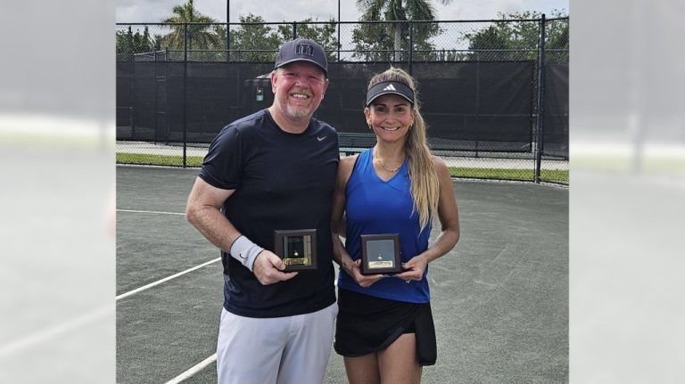 Dunn: Love at first serve, this Newport Coast tennis couple wins big together