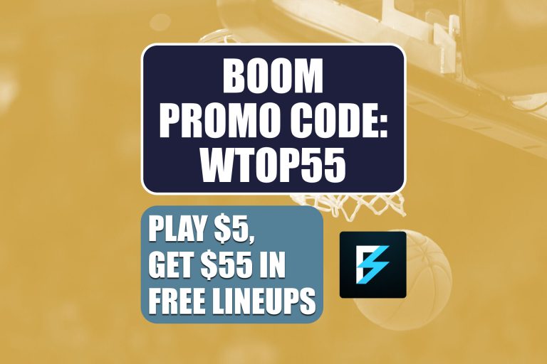 Boom Sports Promo Code WTOP55: Get $55 Bonus for Cavs