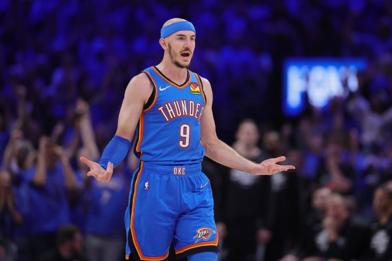 NBA Fans Criticize Alex Caruso For Shoving NBC Camera in Game 1
