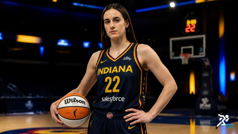 Caitlin Clark, an American Basketball Player for the WNBA