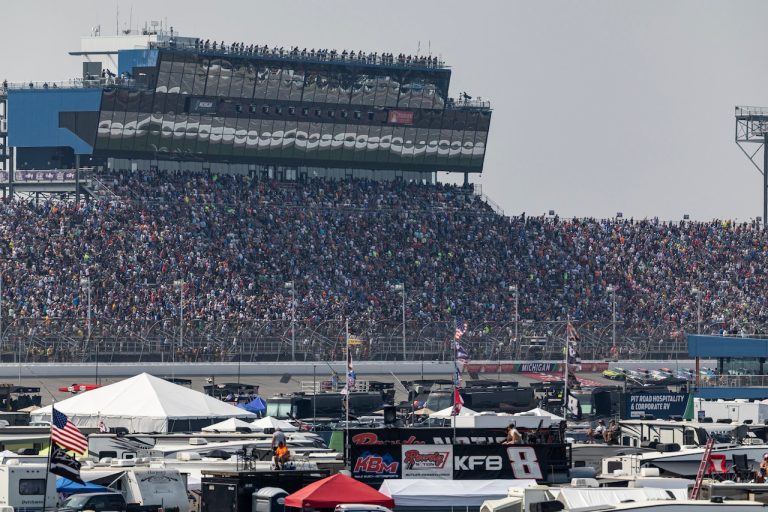 Gold-medal USA Hockey goalie will be grand marshal for Michigan NASCAR race