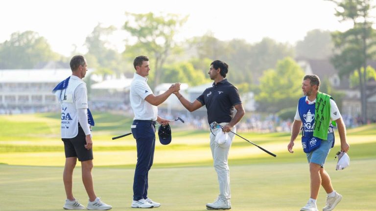 Ludvig Aberg admits what he really thought of Aaron Rai as a playing partner on Sunday at Aronimink