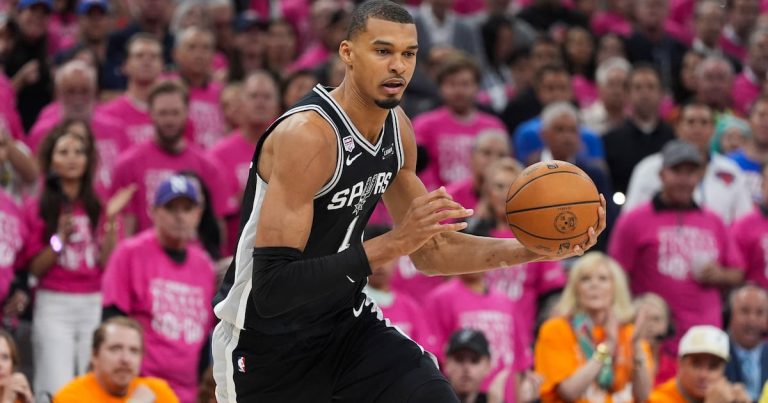 NBA bans two people from arenas after one runs onto court during Game 1, attempts selfie with Wemby