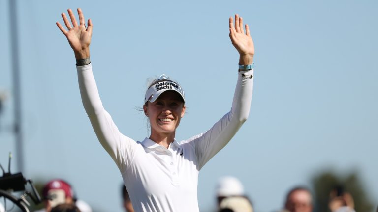 Nelly Korda is 2 for 2 in major titles this season. The Women’s PGA at Hazeltine National is next