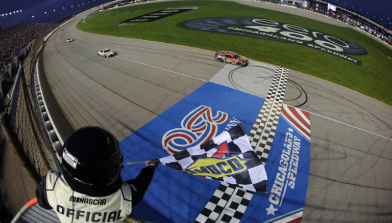 Chase Briscoe wins in NASCAR’s return to Chicagoland Speedway